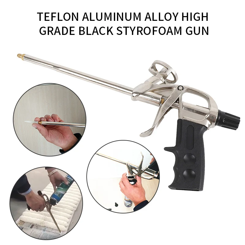 

Caulking Foaming Gun Foam Sprayer Expanding Spray Application for Caulking Filling Sealing For Home Office Use