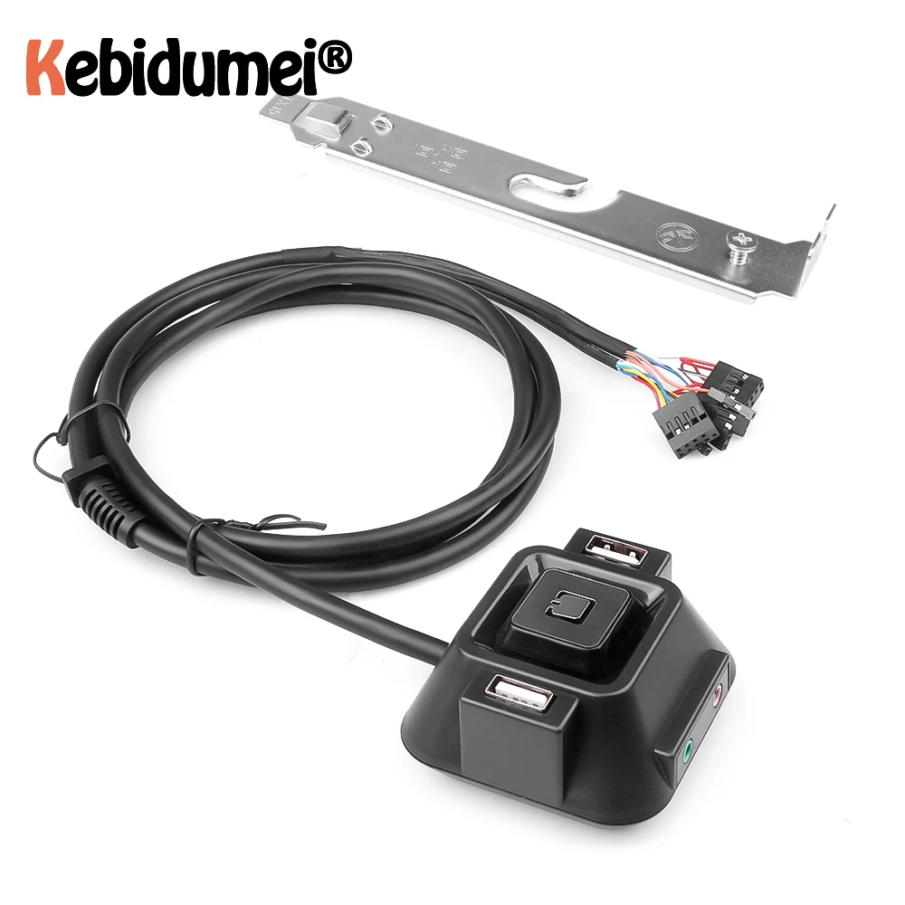 Хит продаж многофункциональный настольный ПК-переключатель USB 2 0 с аудио