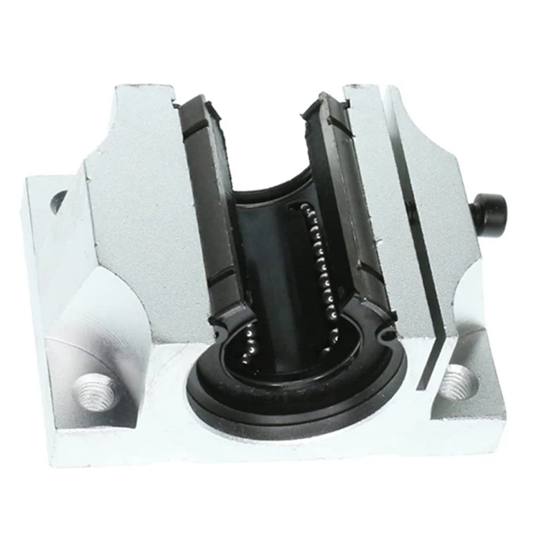 

Bearing Slide Block Slide Bushing, TBR20UU 20mm Linear Ball Bearing Support Block(4Pcs)
