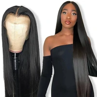straight lace front human hair wigs short 13x4 lace frontal bob wig brazilian natural hair for black women preplucked baby hair
