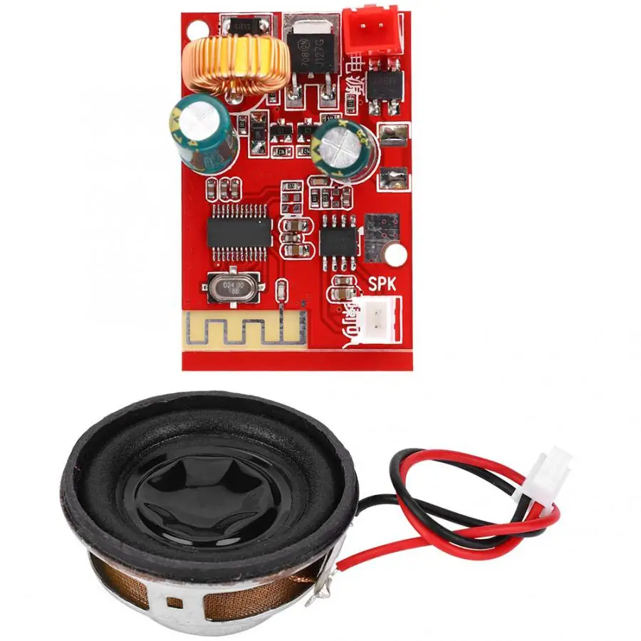 Мини аудиоприемник с Bluetooth модуль платы усилителя стереодинамиком для скутера