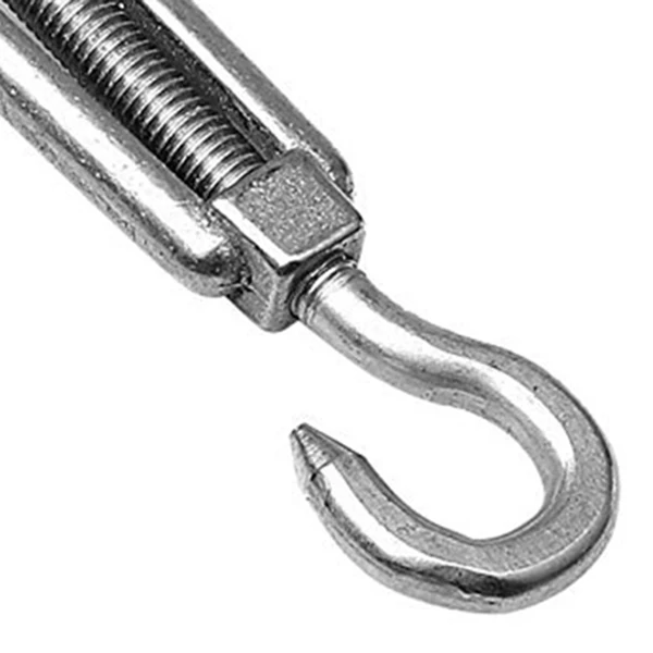 

5pcs M5 Stainless Steel 304 Hook & Eye Turnbuckle Hook Wire RopeTension