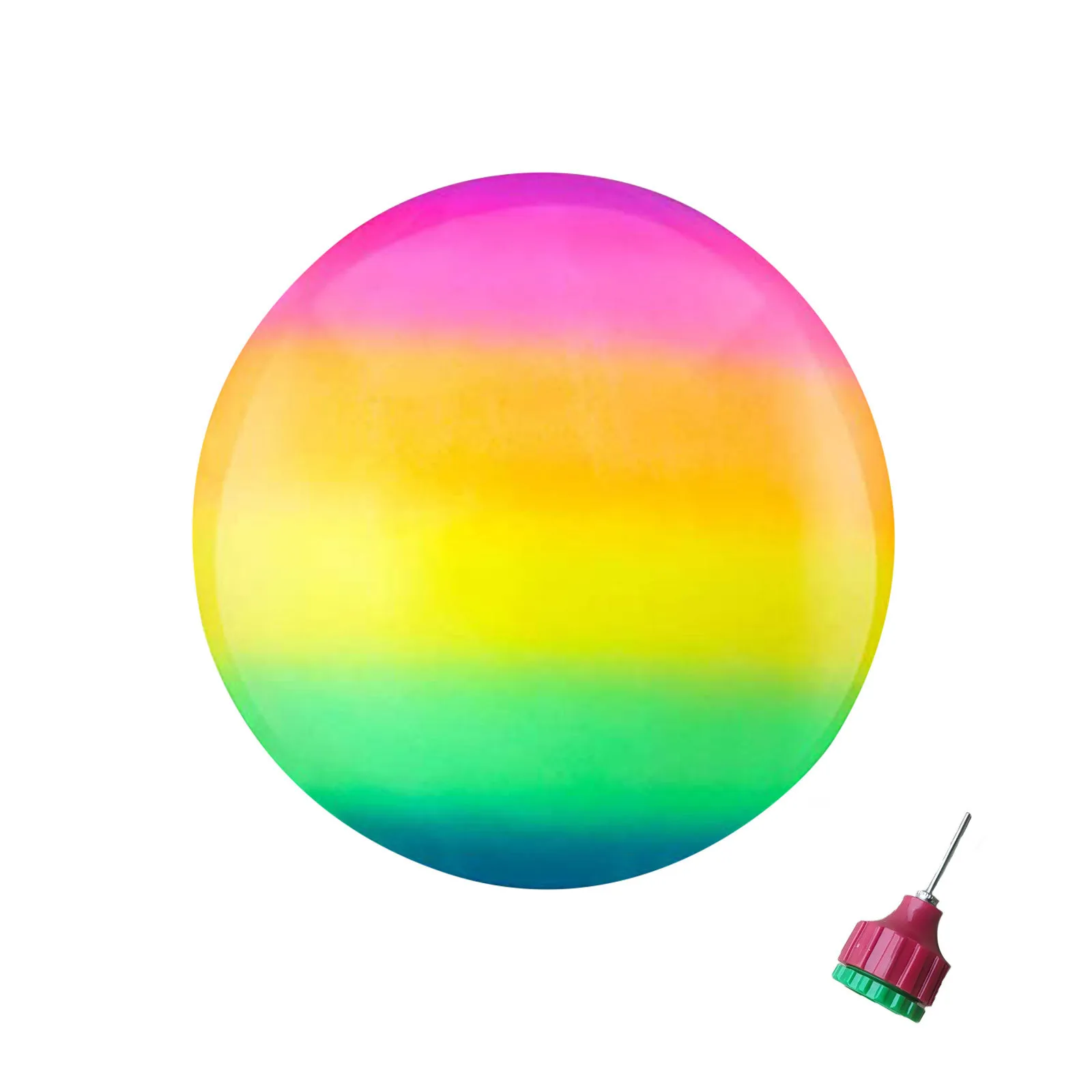 

Inflatable Beach Ball Adult Summer Outdoor Sports Swimming Pool Water Toys Game Ball Children Bath Toys Rainbow Color Water ball