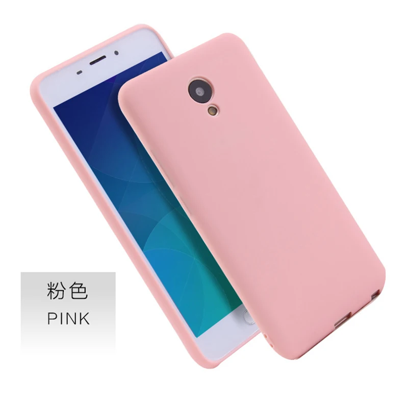 Карамельный цвет чехол для Meizu M5s M5 Примечание M6S M6T мягкий чехол для Meizu M6 Note Pro 6 Pro 7 Plus чехол на Meizu 15 плюс 16 плюс MX6