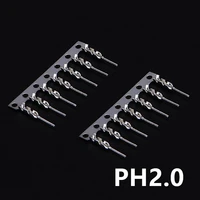 100pcslot ph2 0 male terminal plug connectors wire cable housing male crimp pins ph r mating terminals