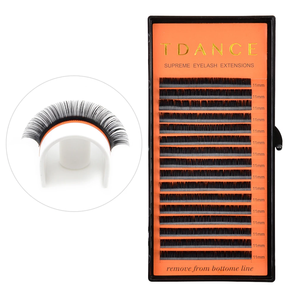 Ресницы для наращивания TDANCE 5 футляров/Лот поставки профессиональные накладные