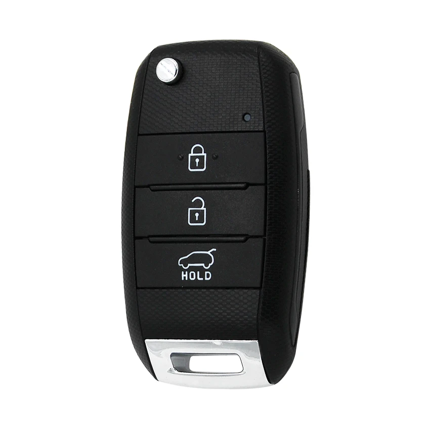 Обновленный Foding дистанционный ключ Fob 3 кнопки 433 МГц ID46 чип для KIA RIO 2011 2012 2013 2014