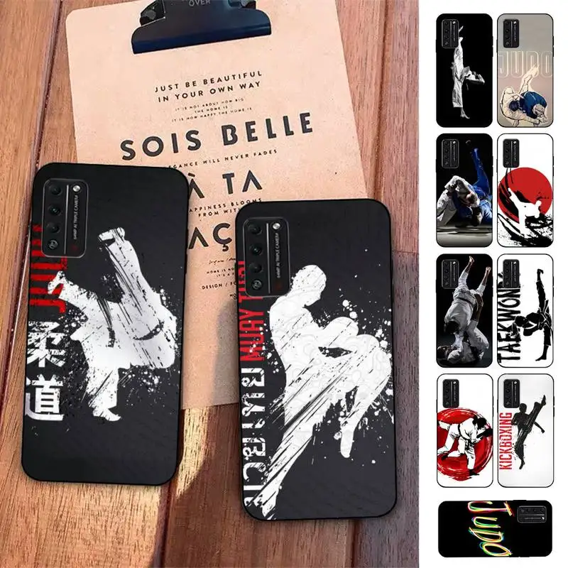

FHNBLJ Mode Judo Sport Phone Case for Huawei Honor 10 i 8X C 5A 20 9 10 30 lite pro Voew 10 20 V30