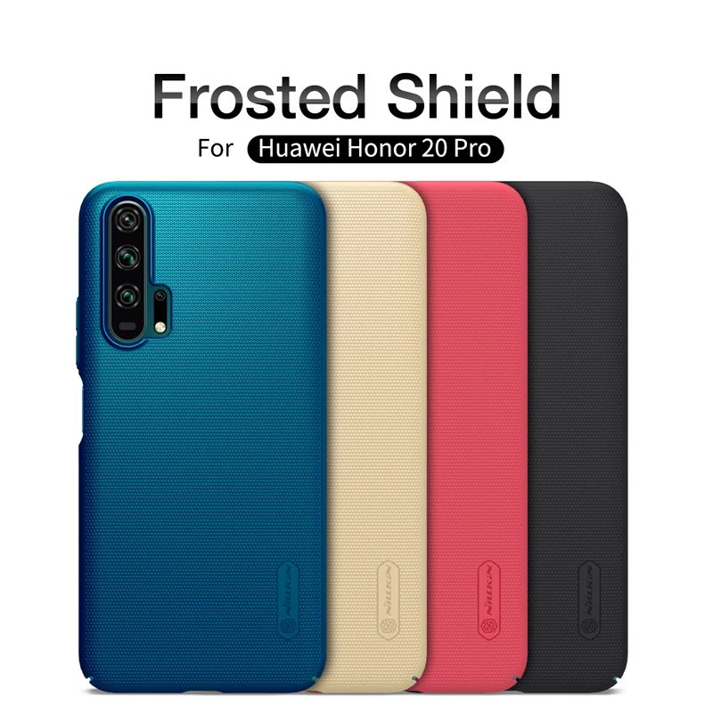 Чехол для Huawei Honor 20 Nova 5t Pro жесткий матовый чехол Nillkin из поликарбоната телефона
