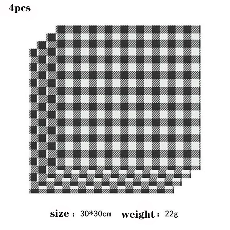 Модное домашнее украшение красного и черного цвета без рукавов в клеточку