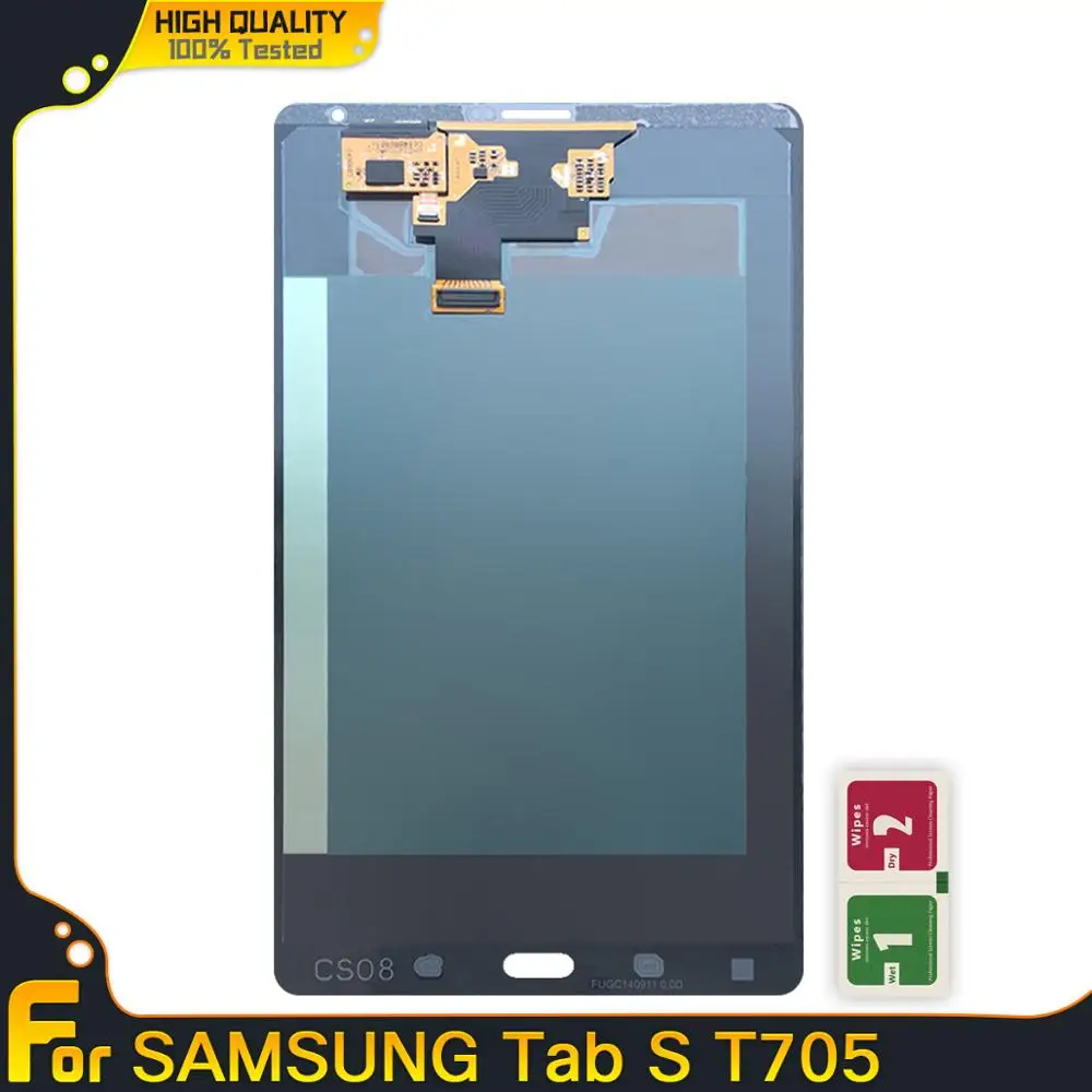 ЖК-дисплей для samsung GALAXY Tab S T705 LTE 3g 8," планшет, сенсорный ЖК-экран, дигитайзер, сенсорная панель, запасные части