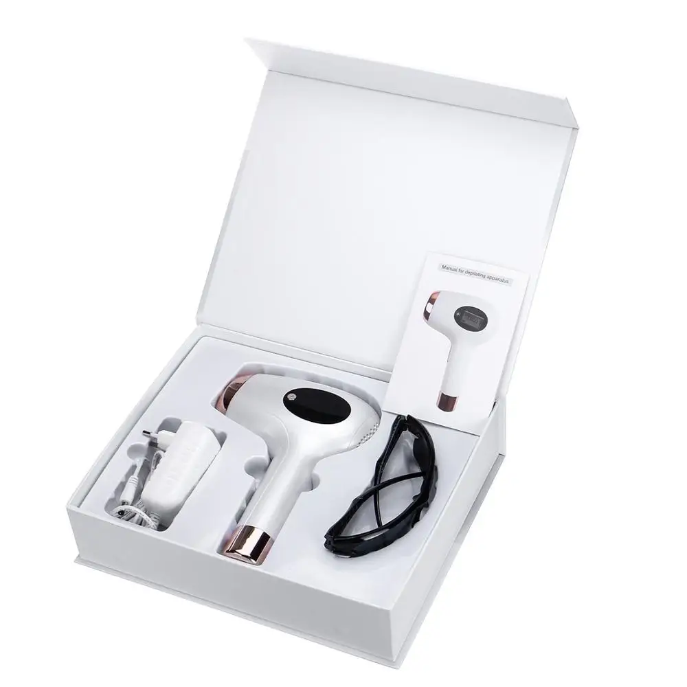 

IPL Permanent Systems Hair Removal For Women Laser 500,000 Flashes Profesional Painless Facial Body Hair Removal Device Home Use