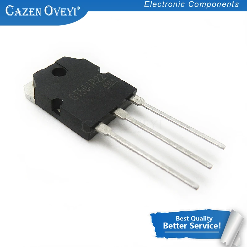 10pcs/lot GT50JR22 50JR22 TO-3P Short leads 50A 600V Power IGBT In Stock | Электронные компоненты и