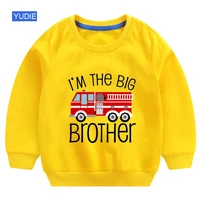 boys sweatshirts hoodies kids funny clothes girls long sleeve boy sweatshirts white toddler baby clothes i am big brother letter