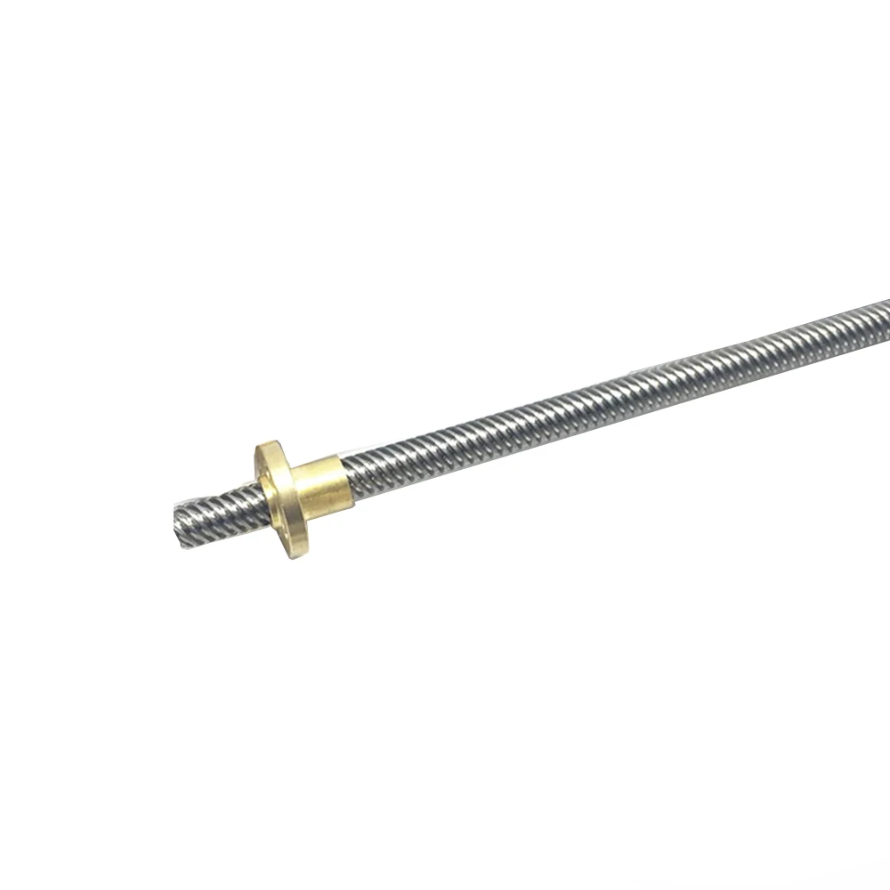 

3D Printer CNC THSL-100-1D Length 100/200/300/400/500/600mm Trapezoidal Lead Screw 8MM Thread 1mm /2mm/4mm/8mm T8