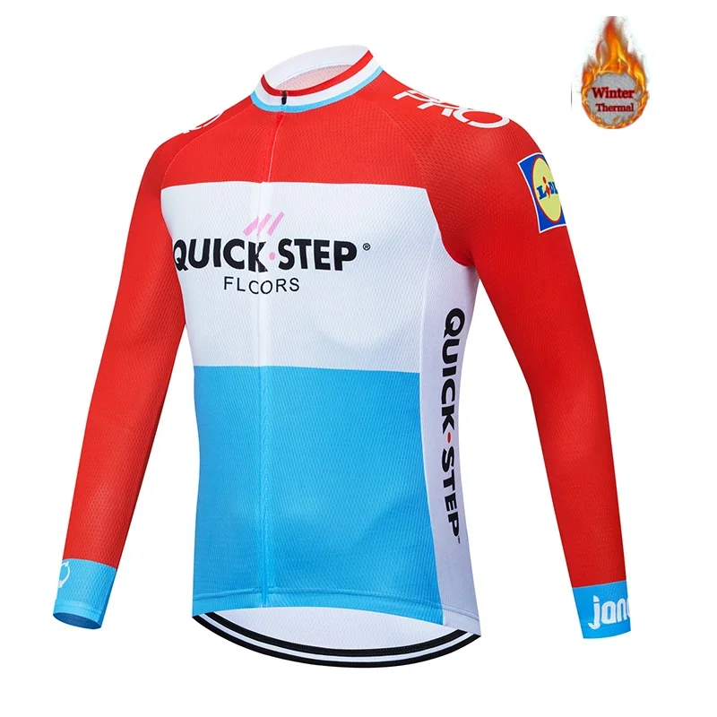 Мужская велосипедная одежда из термофлиса для велоспорта 9D зима 2019|Велосипедные