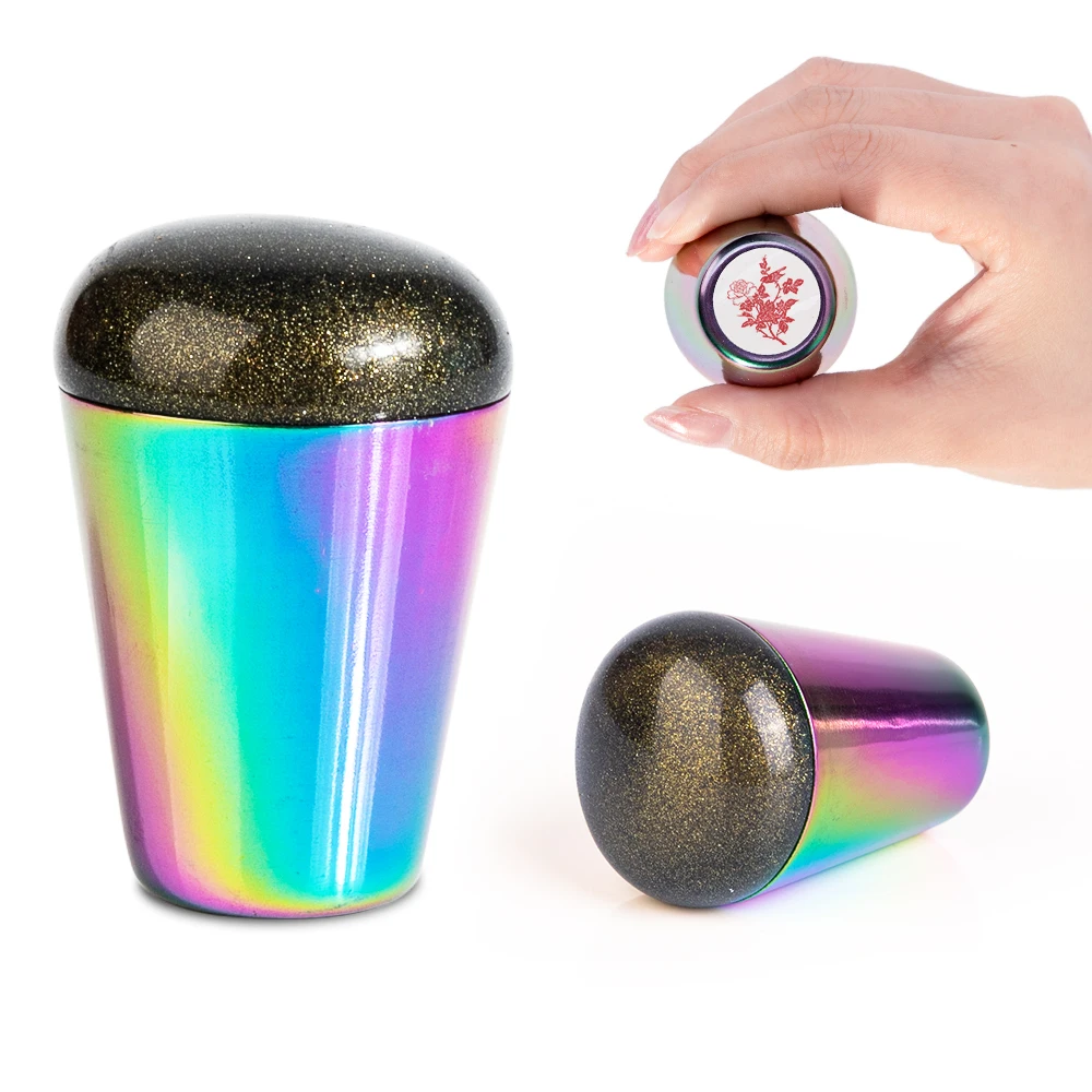 Чистые прозрачные силиконовые шаблоны для дизайна ногтей штамп стемпинга