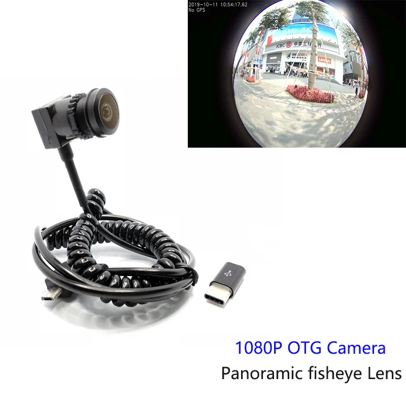 

HD 1080P Android Mircro USB Camera Panoramic fisheye lens 2MP Mobile USB CCTV Camera For use mobile phone Camera OTG Camera