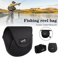 portable fishing reel bag waterproof protective cover storage pouchfor saltwater freshwater spinning baitcast trolling reel tool