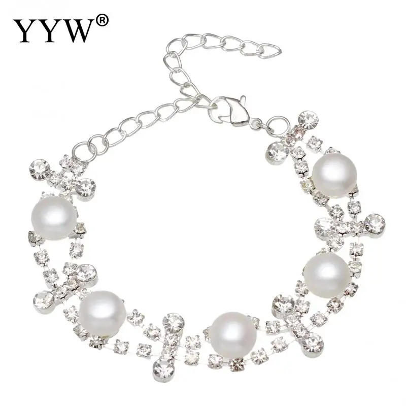 

Браслет женский из натурального жемчуга, украшение для вечерние