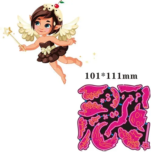 

Metal Cutting Dies girl DIY Scrapbooking Paper Cards Decorative Craft Embossing