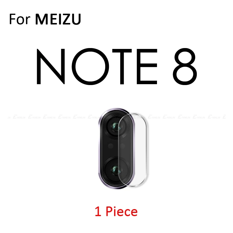 For MeiZu Note 8 Задняя камера объектив защитная пленка из закаленного стекла для MeiZu X8 16th 16 16Xs 16s 15 Pro 7 Plus M8 Lite Note 8 9 - Цвет: For MeiZu Note 8