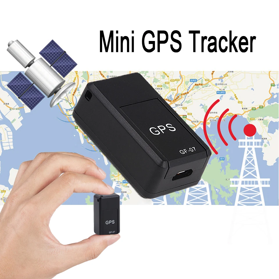 

Built in Battery Mini GSM GPS tracker GF07 for Car motorcycle vehicle Anti-Lost 2G device with Real time Tracking Remote Control