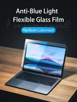 kpan anti blue laptop flexible glass film macbook pro 15 inch screen protector model a1707 a1990 with touchpad film
