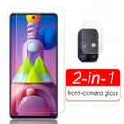 Samung m 51 защитное стекло 2-в-1 для камеры samsung galaxy m51 2020 sm-m515fds 6,7 ''закаленное стекло для телефона 51 м экран steklo