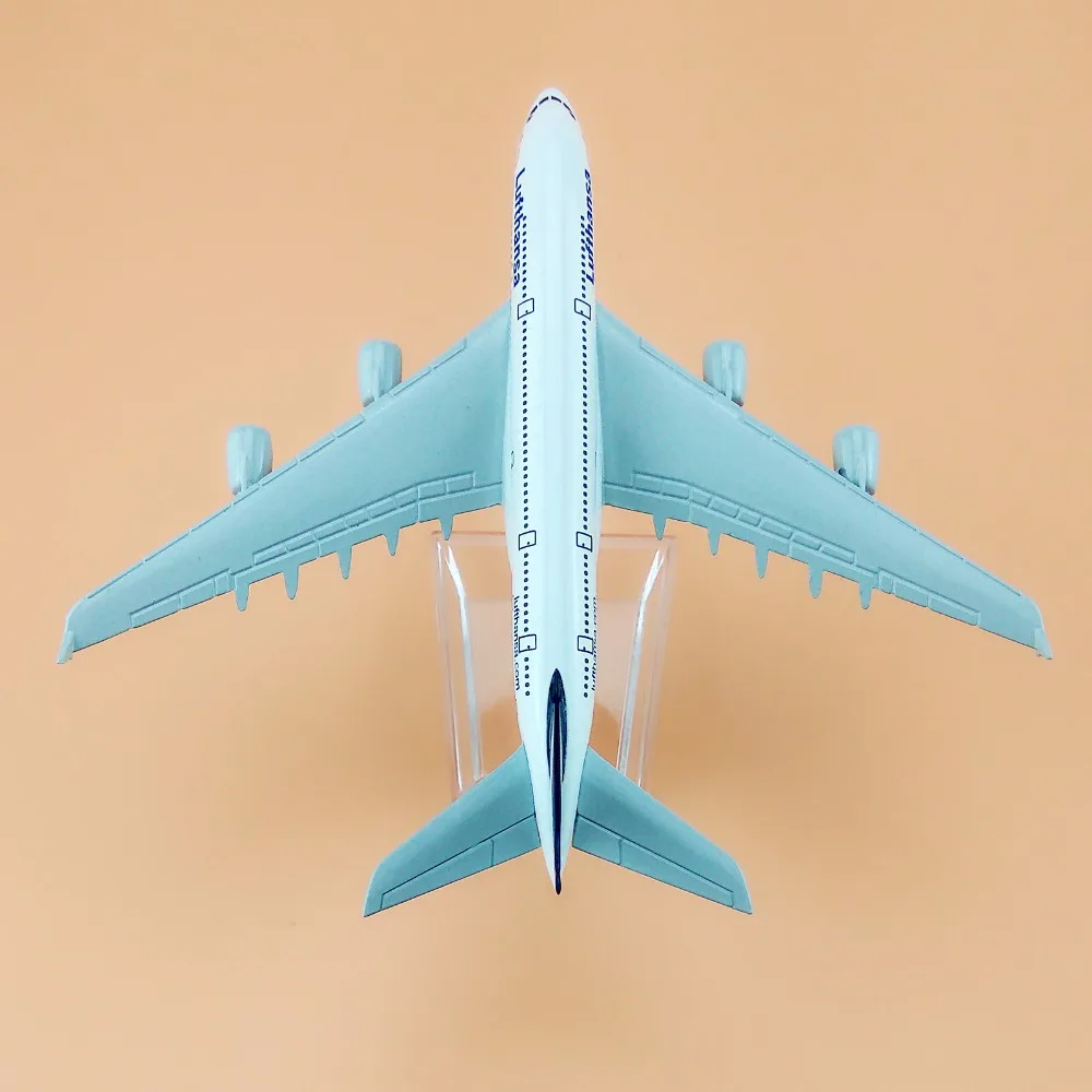 16 см Air Германия Lufthansa Airbus A380-800 380 Airways Airlines металлический сплав модель самолета