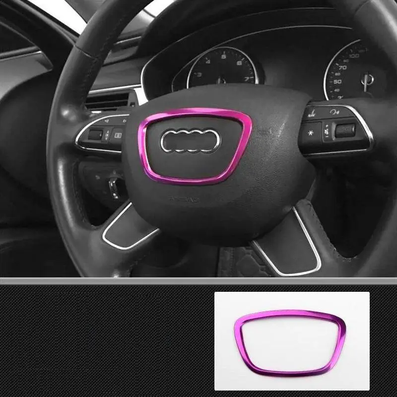 Авто Руль Автомобильный декоративный хром модифицированный автомобильный