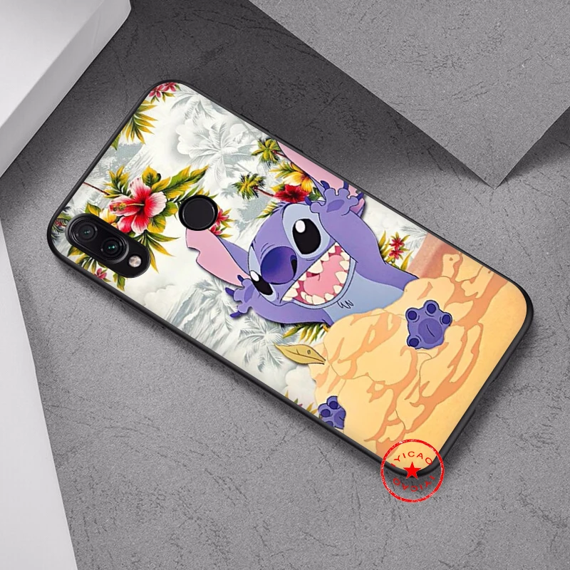 IYICAO Lilo Stitch Anime Soft Case for Xiaomi Redmi Note 8 7 6 5 Pro 5A 4X Silicone TPU |