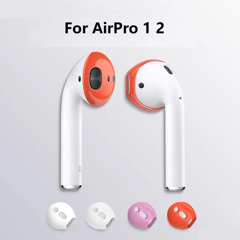 

Soft Silicone Earbuds Earphone Case Earplug Cover for Apple Airpods 1 / 2 Headphone Eartip Ear Tips Airpods2 Earcap Plug