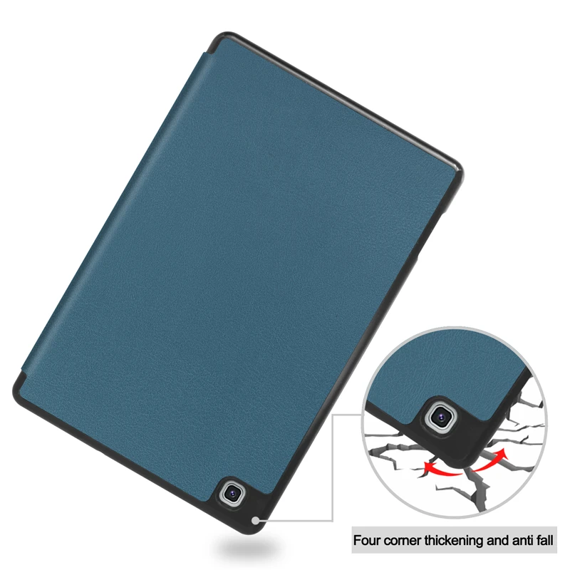 

2020 NewTablet Case with Pencil Holder for Samsung Galaxy Tab S6 Lite 10.4 inch 2020 SM-P610 SM-P615 Shockproof Case Tri-Fold