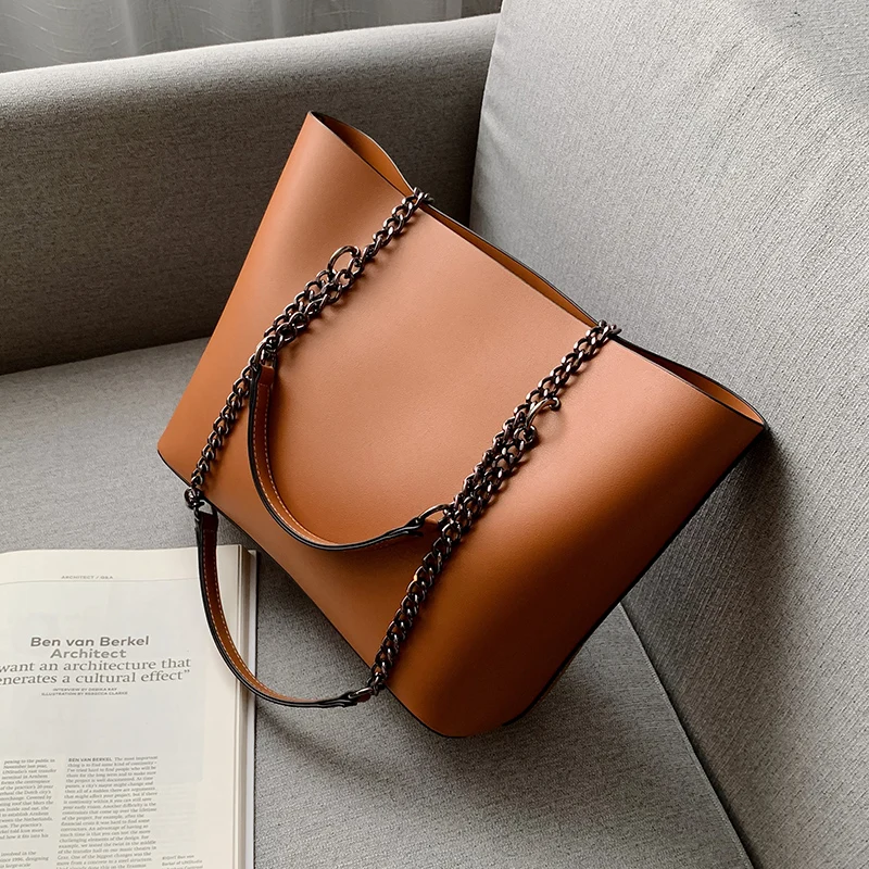 

women famous brands designer high quality pu leather female bag solid ladies large chain shoulder bags handbags classic tote bag