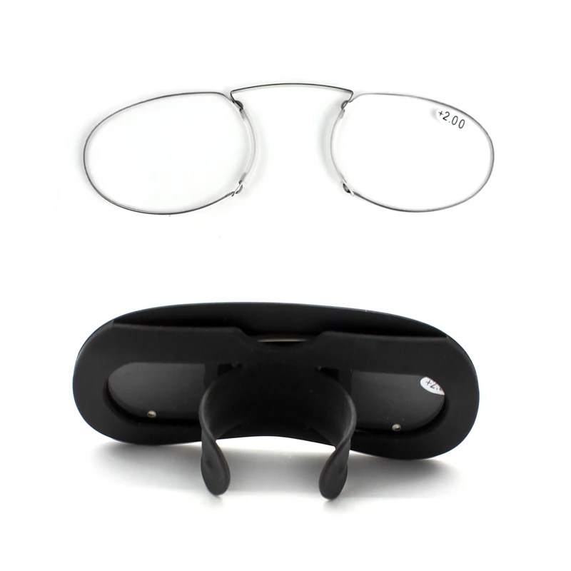 пенсне для носа очки Pince nez мини зажим женские читатели мужские чтения пресбиопии