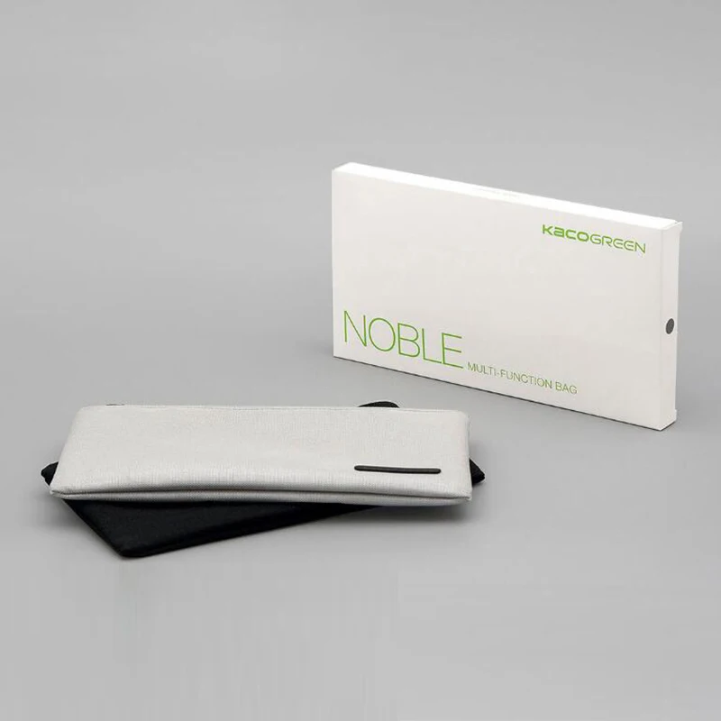 

Youpin KACO NOBEL Pencil Bag + Kaco Ruma Ruler Bookmark Storage Simple Waterproof Pen Bag School Office Stationery Storage Case