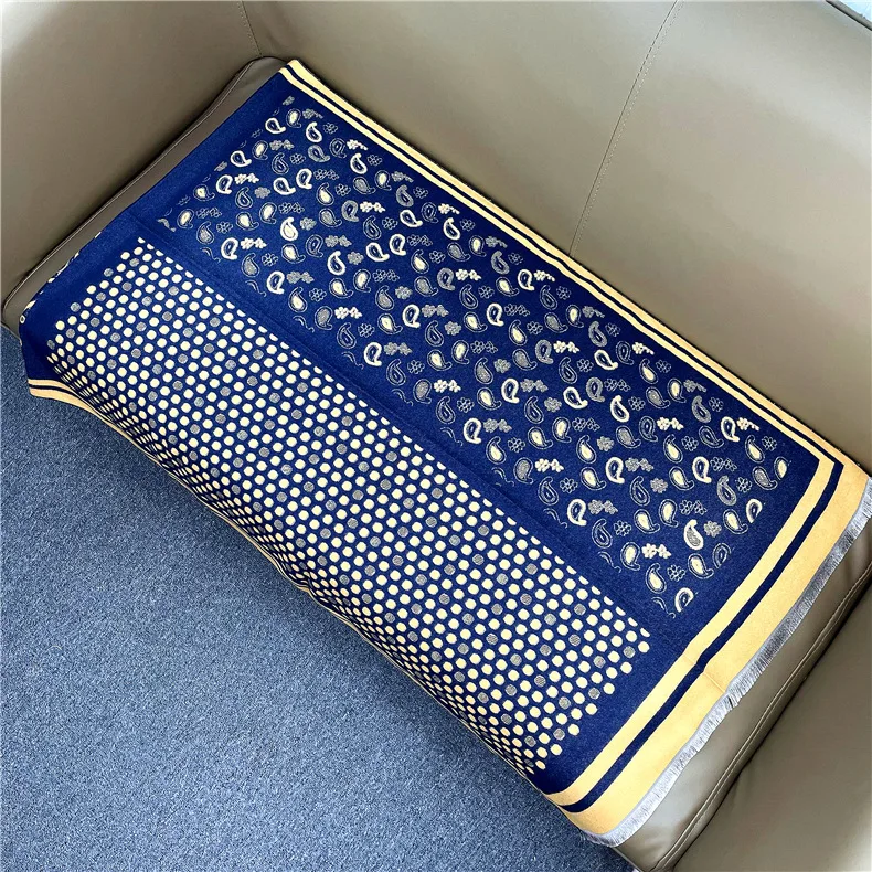 

2021 Luxury Cashmere Scarf Winter Women Pashmina Shawls Warm Blanket Wraps Female Foulard Bandana Brand dot Scarves Ponch Hijab