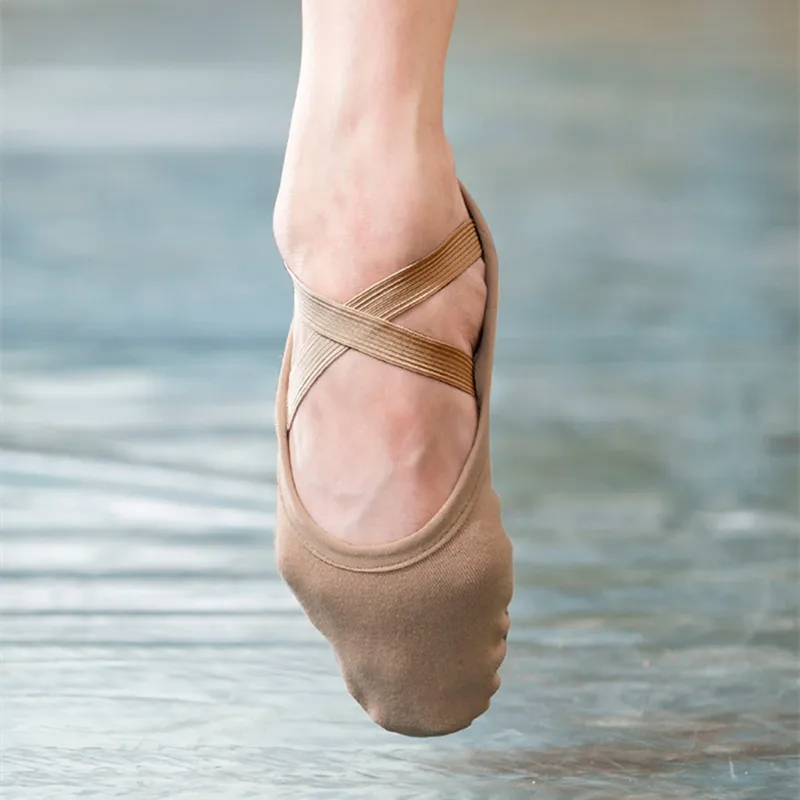 Женские спортивные туфли женские эластичные балетки из хлопчатобумажной ткани