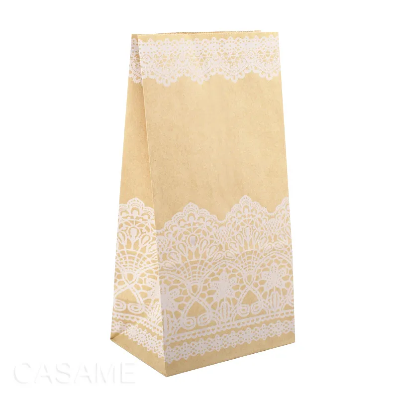 Бумажный мини пакет в горошек 18x9x6 см|bag stand|bag fbag bag |