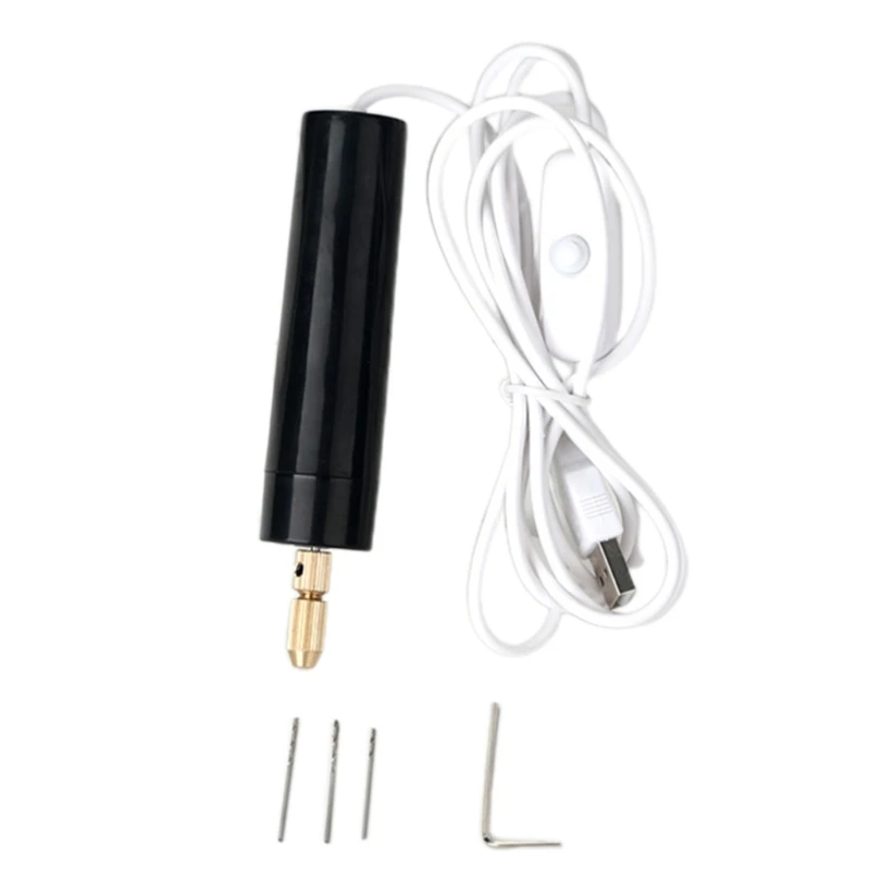 

2021 New 5V 10W Household Electric Drill with 1.8m Cord for Glasses Arts and Crafts Wood