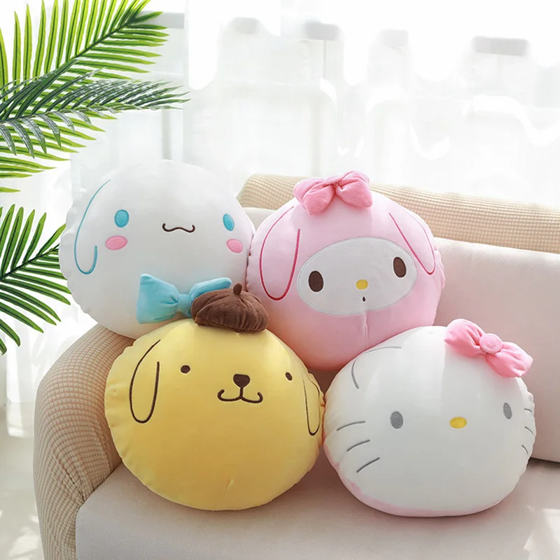 Kawaii супер мягкая помпопурин мимелоди Коричный Кот КТ Мягкая Плюшевая Кукла