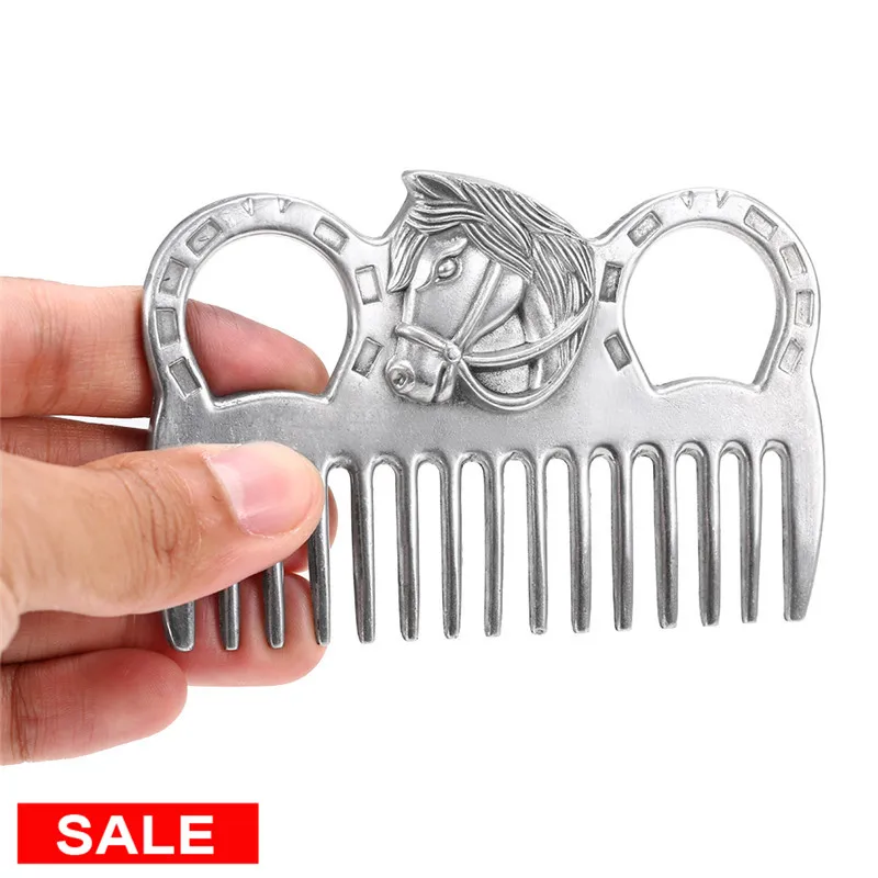 

Подлинный гребень для лошади из алюминиевого сплава инструмент для чистки лошадей гривенный хвост потянув гребни оборудование для ухода за лошадью аксессуары 3,2-6,5"