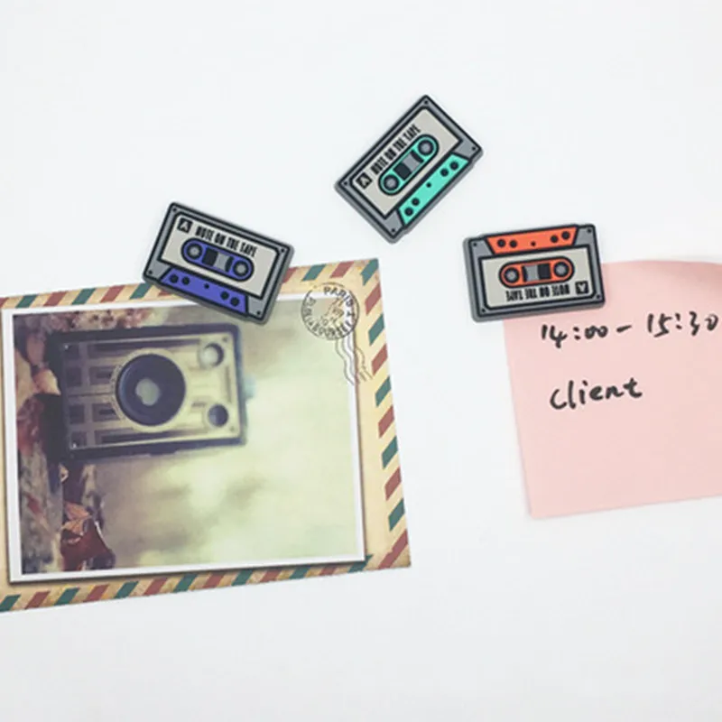 3/4 шт. магнитная Магнитная кассета для холодильника|Магниты на холодильник| |