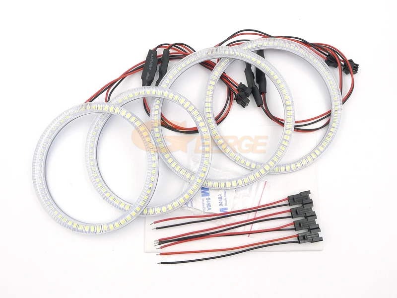 Для KIA GRAND CARNIVAL VQ 2006 2013 ультра яркий SMD LED Ангельские Глазки набор колец Дневной