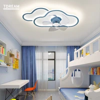 nordic bedroom decor led lights for living room decor indoor lighting children ceiling fan lamp lights with remote control fan
