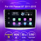 Авторадио, автомобильный мультимедийный плеер для VW Volkswagen Passat B7 B6Magotan, GPS-навигация, GPS-навигация, стерео с 2,5D экраном, USB