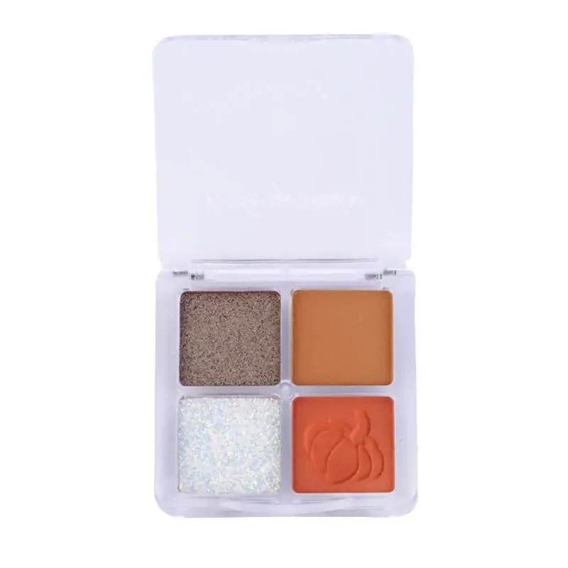 1 шт. макияж 4 цвета Тени для век матовые Перламутровые тени пигмент стойкие