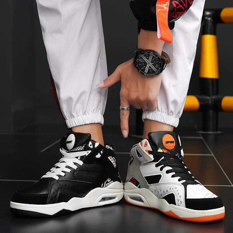 

Vieruodis Men's New Casual Fashion basketball Shoes Breathable Sneakers Soft Non-Slip Shoes Comfortable Sport Running Shoes