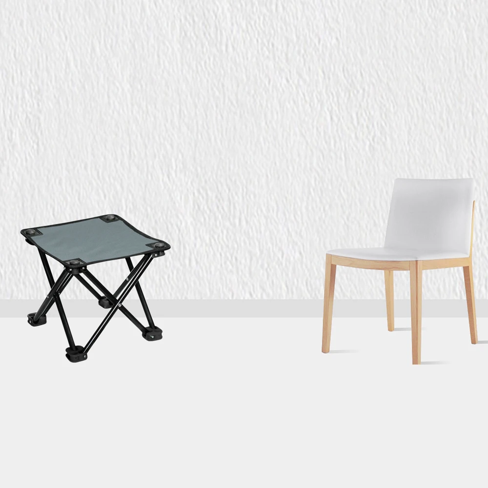 Outdoor Folding Lightweight Camping Fishing Chair BBQ Stool Portable Travel Train | Спорт и развлечения